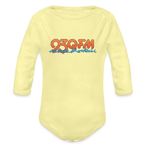 93QFM Keep Rockin' - Organic Long Sleeve Baby Bodysuit