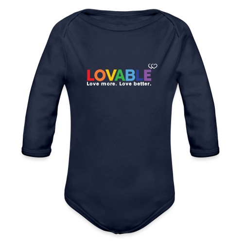 LOVABLE - Organic Long Sleeve Baby Bodysuit