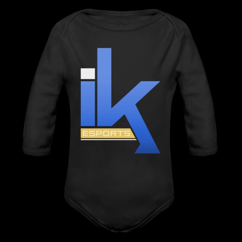 iKronic eSport Blue - Organic Long Sleeve Baby Bodysuit