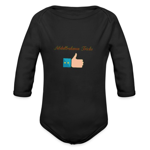 Abd Al Rahman T-Shirt - Organic Long Sleeve Baby Bodysuit