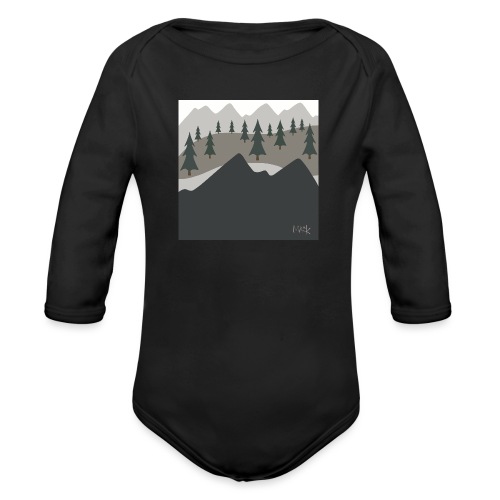 Views - Organic Long Sleeve Baby Bodysuit