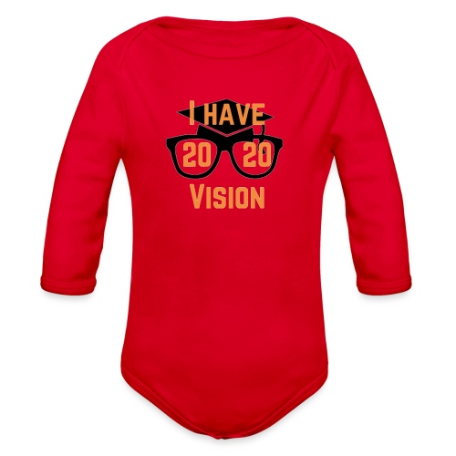 Class of 2020 Vision - Organic Long Sleeve Baby Bodysuit