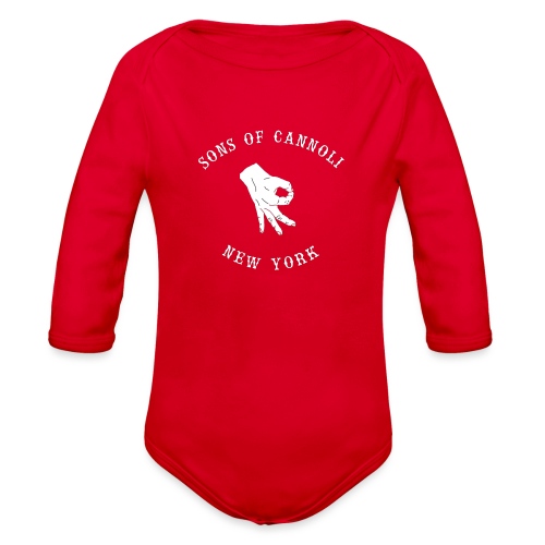 Sons of Cannoli - Organic Long Sleeve Baby Bodysuit