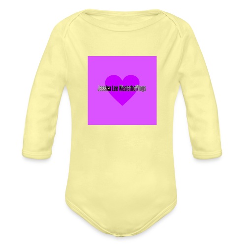 75F77ED3 E905 4E27 A945 77814E3CEA50 - Organic Long Sleeve Baby Bodysuit