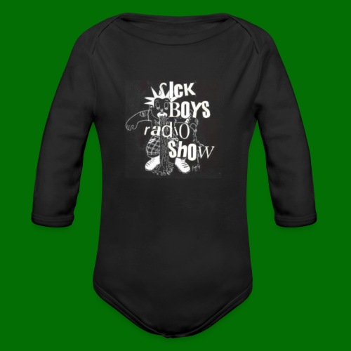 Sick Boys Puke Punk - Organic Long Sleeve Baby Bodysuit