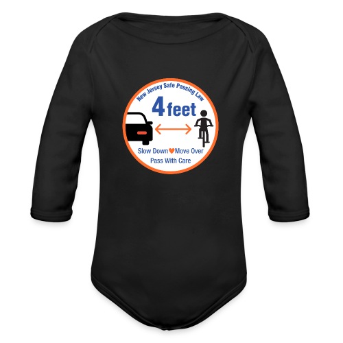 Safe Passing Logo Gear - Organic Long Sleeve Baby Bodysuit