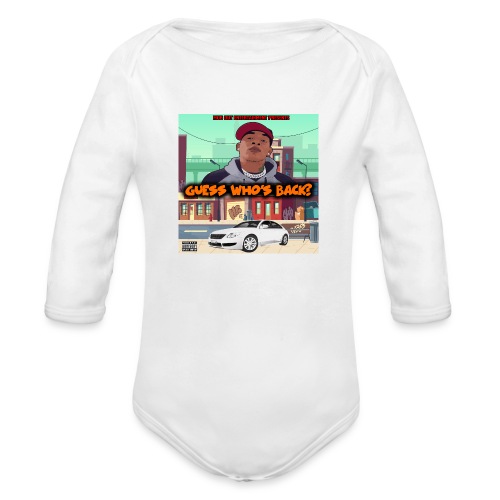 Guess Who s Back - Organic Long Sleeve Baby Bodysuit