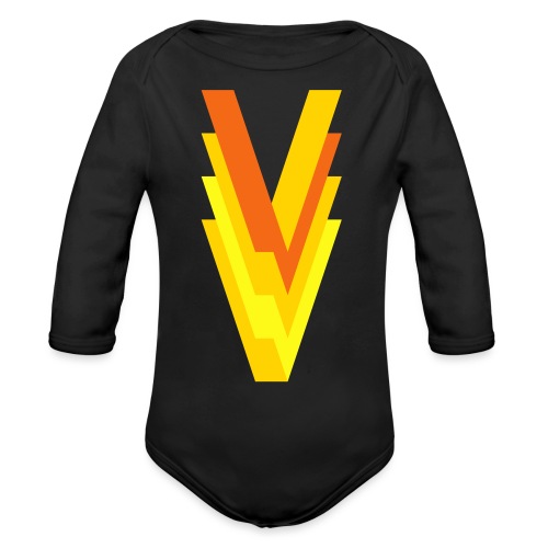 Vegan V - Organic Long Sleeve Baby Bodysuit