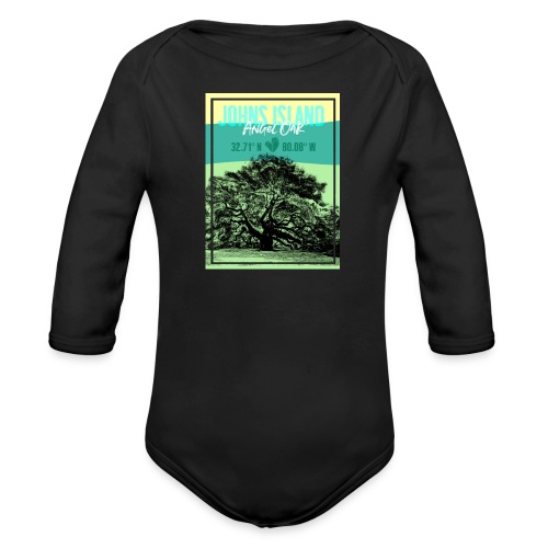 Johns Island_Angel Oak - Organic Long Sleeve Baby Bodysuit