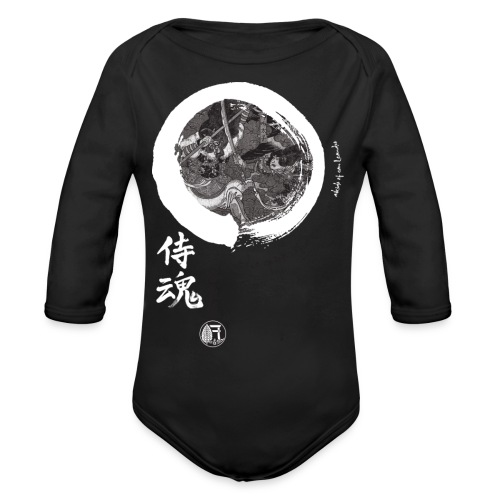 ASL Samurai shirt - Organic Long Sleeve Baby Bodysuit