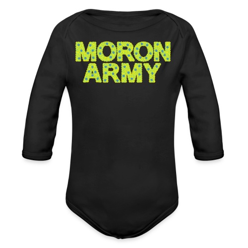 tshirt typefaceadjusted - Organic Long Sleeve Baby Bodysuit
