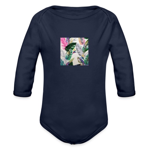 Organic Long Sleeve Baby Bodysuit - Km,Merch,Kb