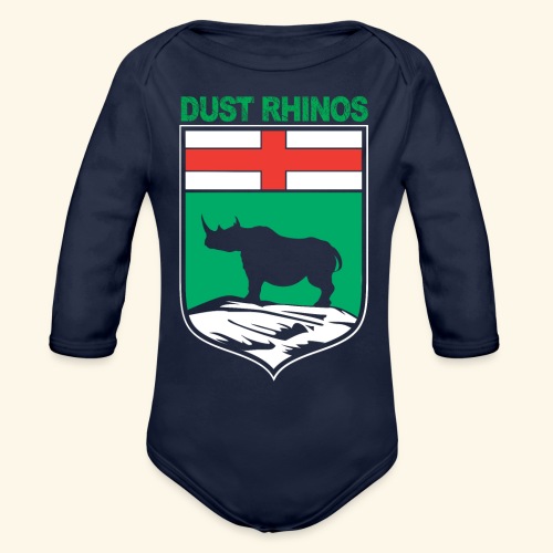 Manitoba Rhino - Organic Long Sleeve Baby Bodysuit