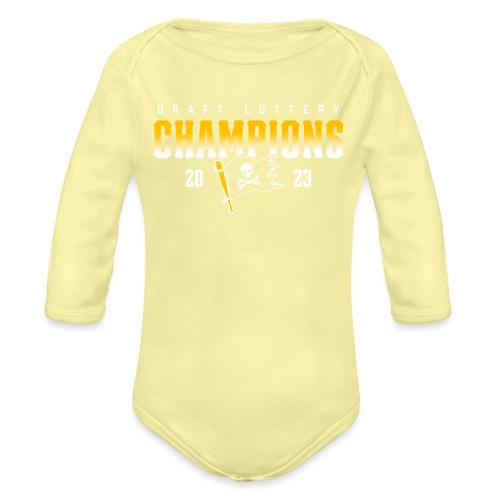 Draft Lottery Champions 2023 - Organic Long Sleeve Baby Bodysuit