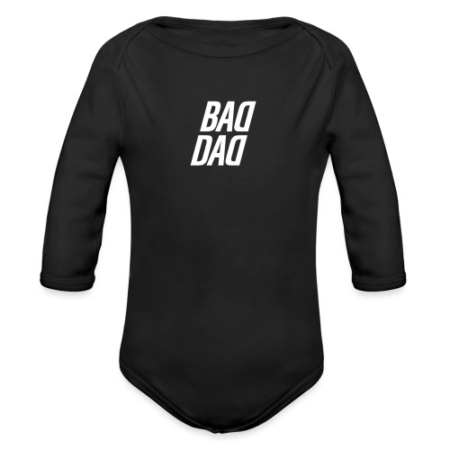 Bad Dad Light - Organic Long Sleeve Baby Bodysuit
