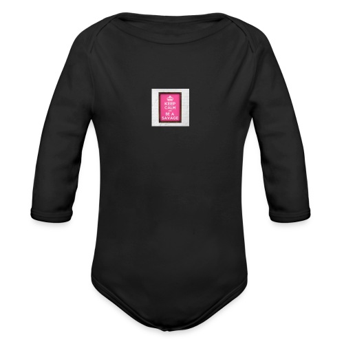 images - Organic Long Sleeve Baby Bodysuit