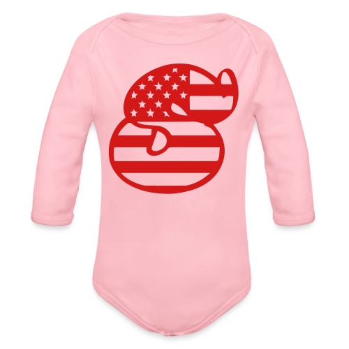 SG Flag - Organic Long Sleeve Baby Bodysuit