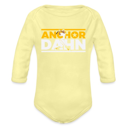 Anchor Dahn - Organic Long Sleeve Baby Bodysuit