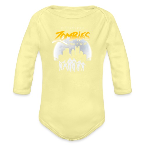 Pittsburgh Zombies - Organic Long Sleeve Baby Bodysuit
