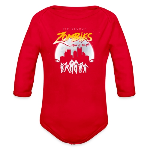 Pittsburgh Zombies - Organic Long Sleeve Baby Bodysuit