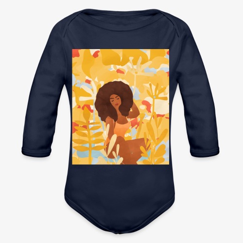 Daydreamer Goddess - Organic Long Sleeve Baby Bodysuit