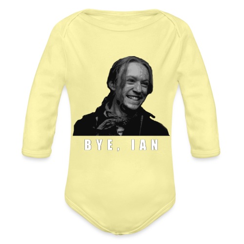 Bye Ian - Organic Long Sleeve Baby Bodysuit