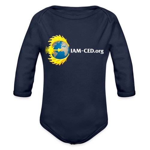 iam-ced.org Logo Phoenix - Organic Long Sleeve Baby Bodysuit