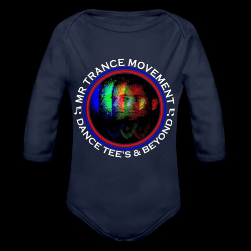 Mr Trance Movement Dance Tees Logo Tee - Organic Long Sleeve Baby Bodysuit