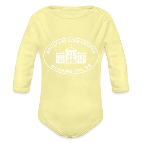 Adult Day Care Center - Organic Long Sleeve Baby Bodysuit