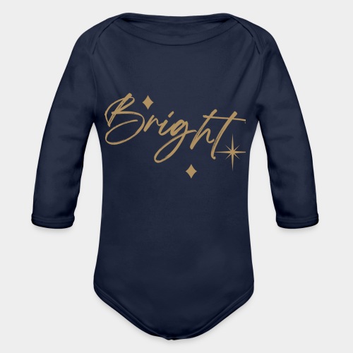 Bright - Organic Long Sleeve Baby Bodysuit