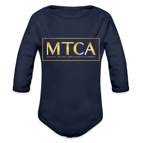 MTCA Square LOGO - Organic Long Sleeve Baby Bodysuit