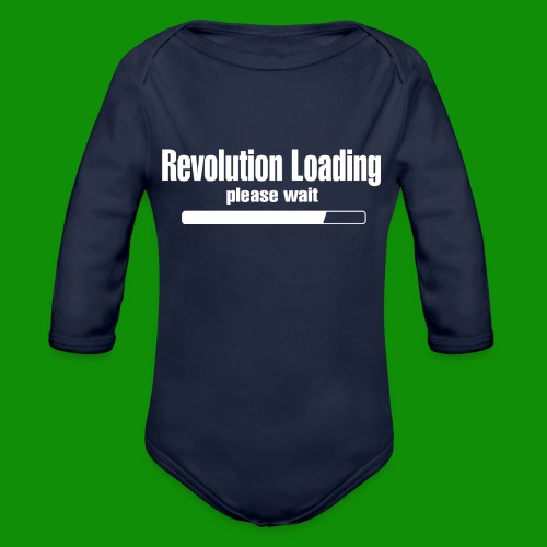 Revolution Loading - Organic Long Sleeve Baby Bodysuit