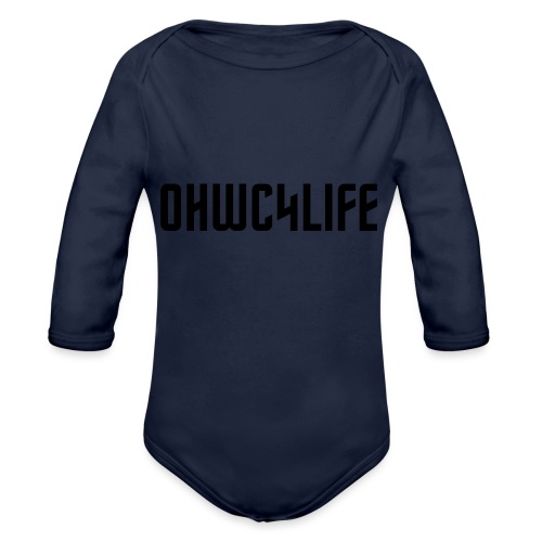 OHWC4LIFE NO-BG - Organic Long Sleeve Baby Bodysuit