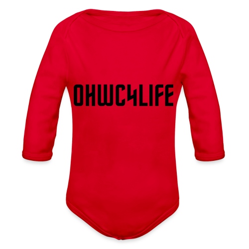 OHWC4LIFE NO-BG - Organic Long Sleeve Baby Bodysuit