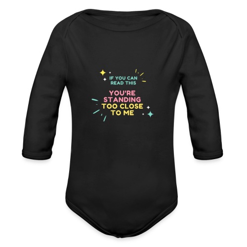 Fight Corona - Organic Long Sleeve Baby Bodysuit