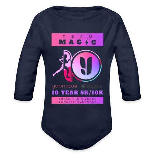 Team Magic Run - Organic Long Sleeve Baby Bodysuit