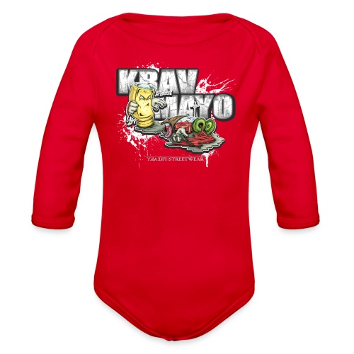 Krav Mayo - Organic Long Sleeve Baby Bodysuit