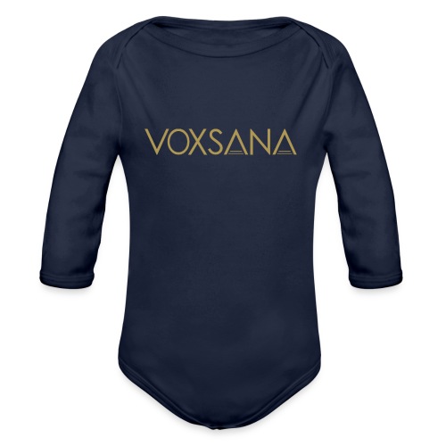 Voxsana Logo Official - Organic Long Sleeve Baby Bodysuit