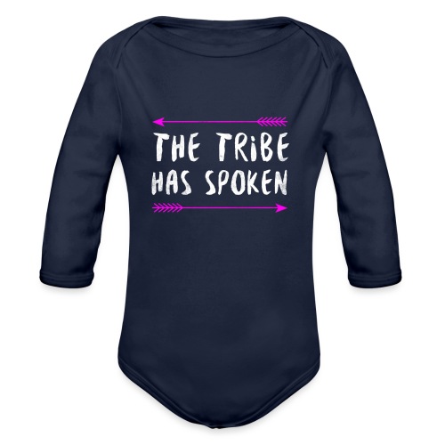 The Tribe Has Spoken - Organic Long Sleeve Baby Bodysuit