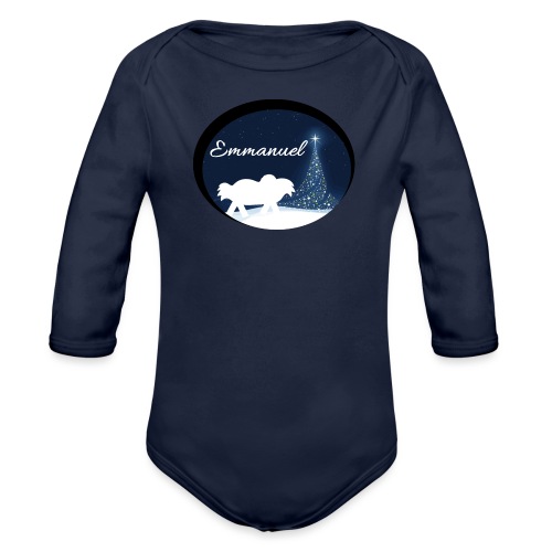 Emmanuel - Organic Long Sleeve Baby Bodysuit