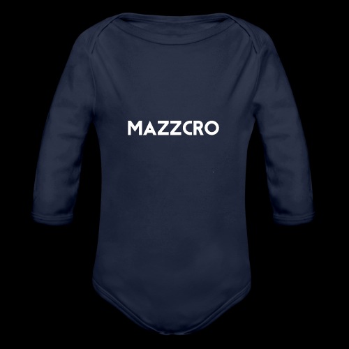 Simple MazzCro - Organic Long Sleeve Baby Bodysuit