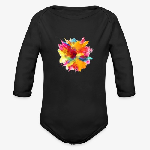 splash case - Organic Long Sleeve Baby Bodysuit