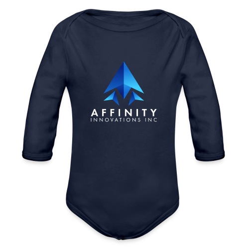 Affinity Inc white - Organic Long Sleeve Baby Bodysuit