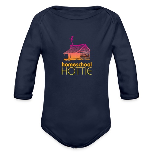 Homeschool Hottie PY - Organic Long Sleeve Baby Bodysuit