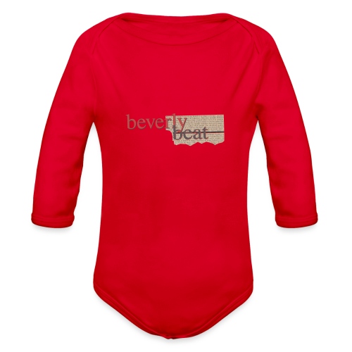 BevBeat Shirt 90210 01 - Organic Long Sleeve Baby Bodysuit