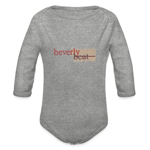 BevBeat Shirt 90210 01 - Organic Long Sleeve Baby Bodysuit