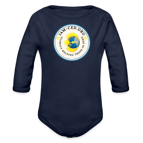 iam-ced.org Round - Organic Long Sleeve Baby Bodysuit