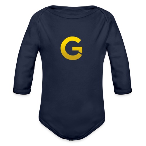 Goldencami s Gold G - Organic Long Sleeve Baby Bodysuit