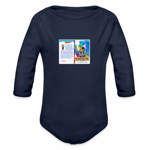 An Essential Book of Good by P fessor Guus cover - Organic Long Sleeve Baby Bodysuit
