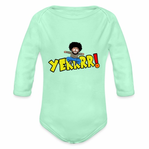 #Yerrrr! - Organic Long Sleeve Baby Bodysuit